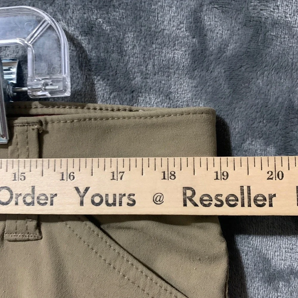 Wrangler ATG Pants Mens 38x32 10NW788FR Khaki Outdoor Utility Cargo Gorpcore
